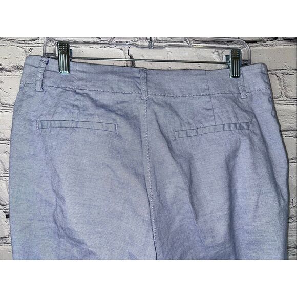L.O.G.G. Label Of Graded Goods H&M Chino Cotton Women's Pants Size 8 Light Blue - Picture 4 of 9